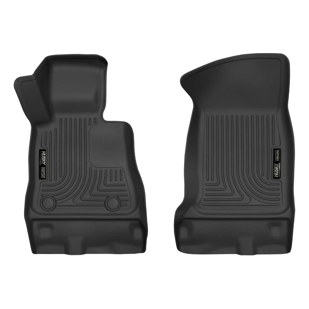 Husky Liners 2016+ Chevrolet Camaro X-Act Contour Black Front Floor Liners - Husky Liners HSL52231