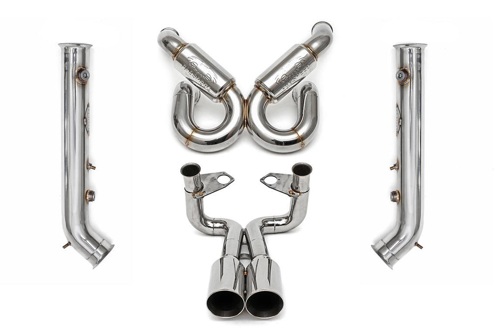 FS.LAM.MUR640.SSXCB-Fabspeed Lamborghini Murcielago Supersport X-Pipe Exhaust System (2001-2010)-Fabspeed Motorsport