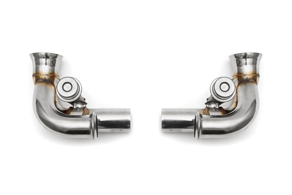 FS.POR.997GT3.SMBV-Fabspeed Porsche 997 GT3 / GT3 RS Side Muffler Bypass Pipes-Fabspeed Motorsport