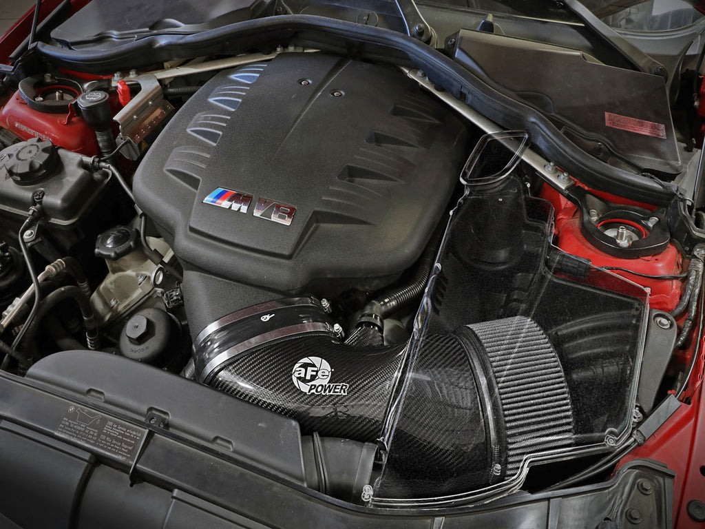 aFe aFe MagnumFORCE Carbon Fiber Air Intake System Stage-2 Pro DRY S 08-13 BMW M3 (E9X) V8 4.0L