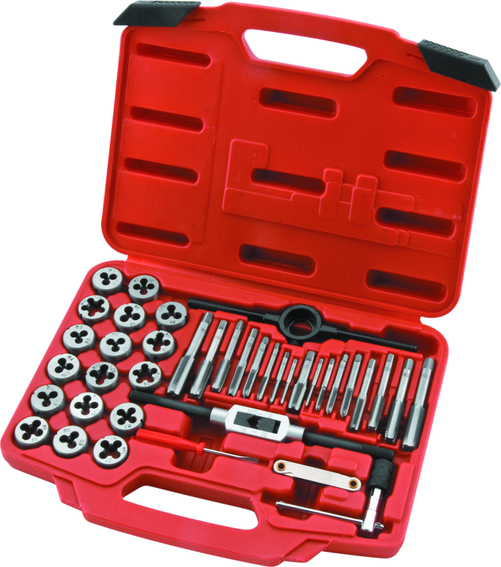 BKM151880-BikeMaster 40-pc Tap and Die Wrench Set - Metric-Tools-Bike Master