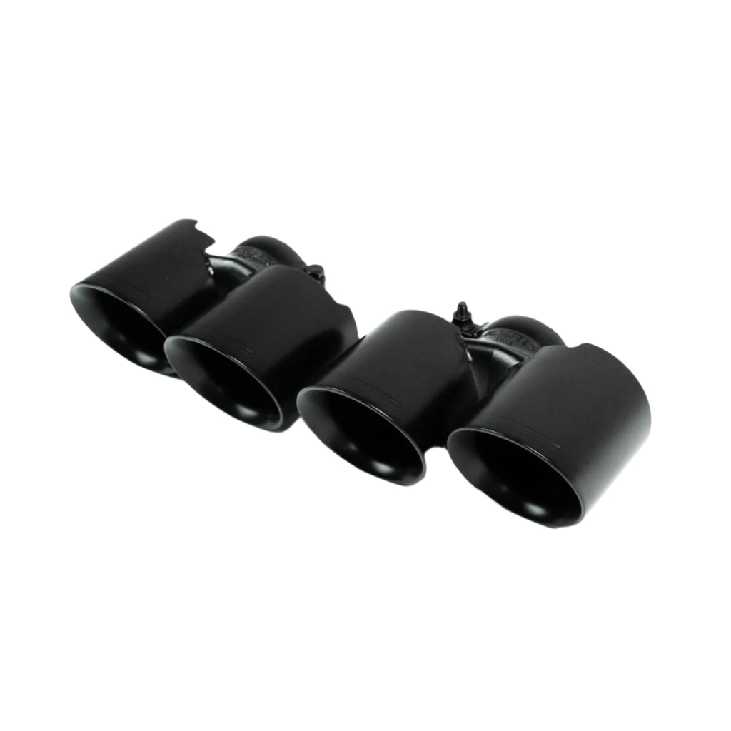 FS.POR.9972T.QDTB-Fabspeed Porsche 997.2 Turbo / Turbo S Deluxe Quad Style Tips (2010-2012)-Fabspeed Motorsport