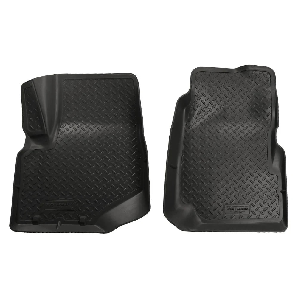 Husky Liners 02-08 GM Trailblazer/Bravada/Envoy/05-08 Saab 9-7X Classic Style Black Floor Liners - Husky Liners HSL32001