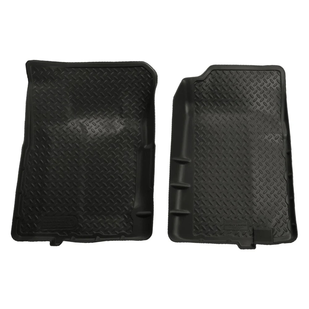 Husky Liners 92-94 Chevy Blazer/GMC Yukon Full Size (2DR) Classic Style Black Floor Liners - Husky Liners HSL31101