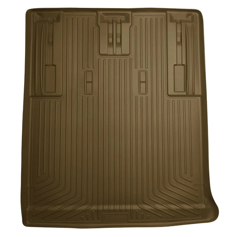 Husky Liners 07-13 GM Escalade/Suburban/Yukon WeatherBeater Tan Rear Cargo Liners (5 Ft.) - Husky Liners HSL28273