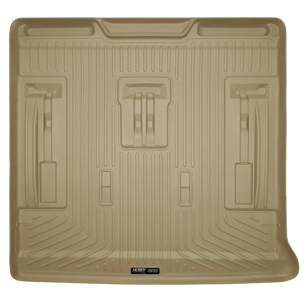 Husky Liners 07-13 GM Escalade/Suburban/Yukon WeatherBeater Tan Rear Cargo Liners - Husky Liners HSL28253