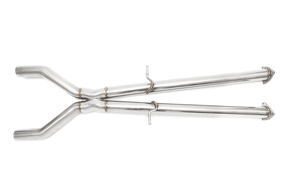FS.BEN.CGTW121.XP-Fabspeed Bentley Continental GT/ GTC/ GT SPEED Resonator delete X-Pipe (2003-2018)-Fabspeed Motorsport