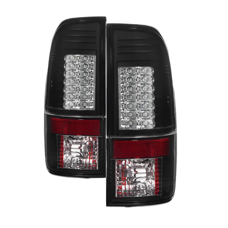 Spyder Ford F150 Styleside 97-03/F250 Version 2 LED Tail Lights Blk ALT-YD-FF15097-LED-G2-BK-Tail Lights-SPYDER