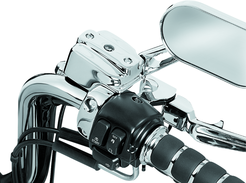 KUR9119-Kuryakyn Brake & Clutch Control Dress-Up Kit Dual Disc Front Brakes 96-07-Clutch Lines-Kuryakyn