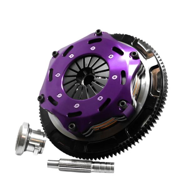 XCLXKNI18521-2E-XClutch 91-98 Nissan 180SX S13 2.0L 7.25in Twin Solid Ceramic Clutch Kit-Clutch Kits - Multi-XCLUTCH