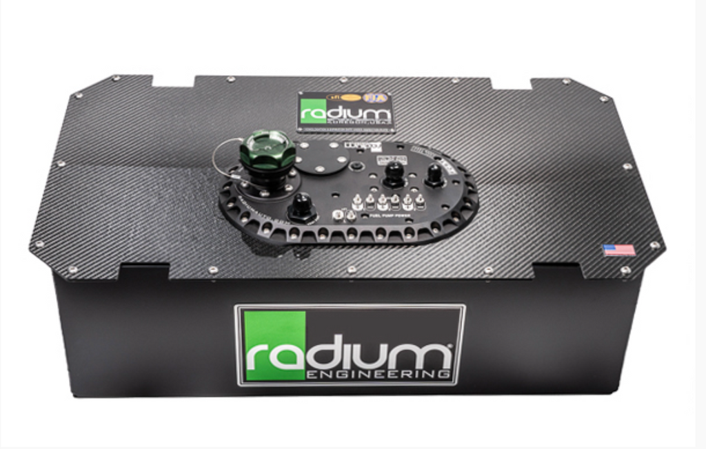 Radium Engineering Carbon Fiber Fuel Cell Lid - 10/14 Gallon