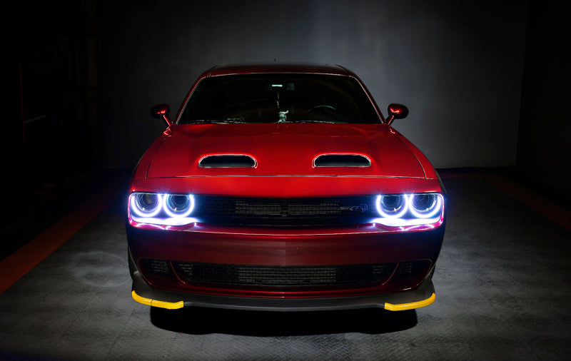 Oracle 15-21 Dodge Challenger Dynamic Surface Mount Headlight Halo Kit - ColorSHIFT - Dynamic-Fog Lights-ORACLE Lighting