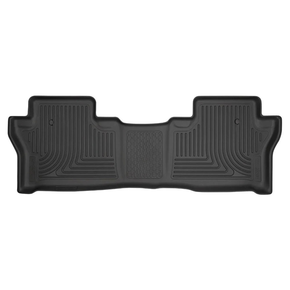 Husky Liners 2016 Honda Pilot WeatherBeater 2nd Row Black Floor Liners - Husky Liners HSL19411