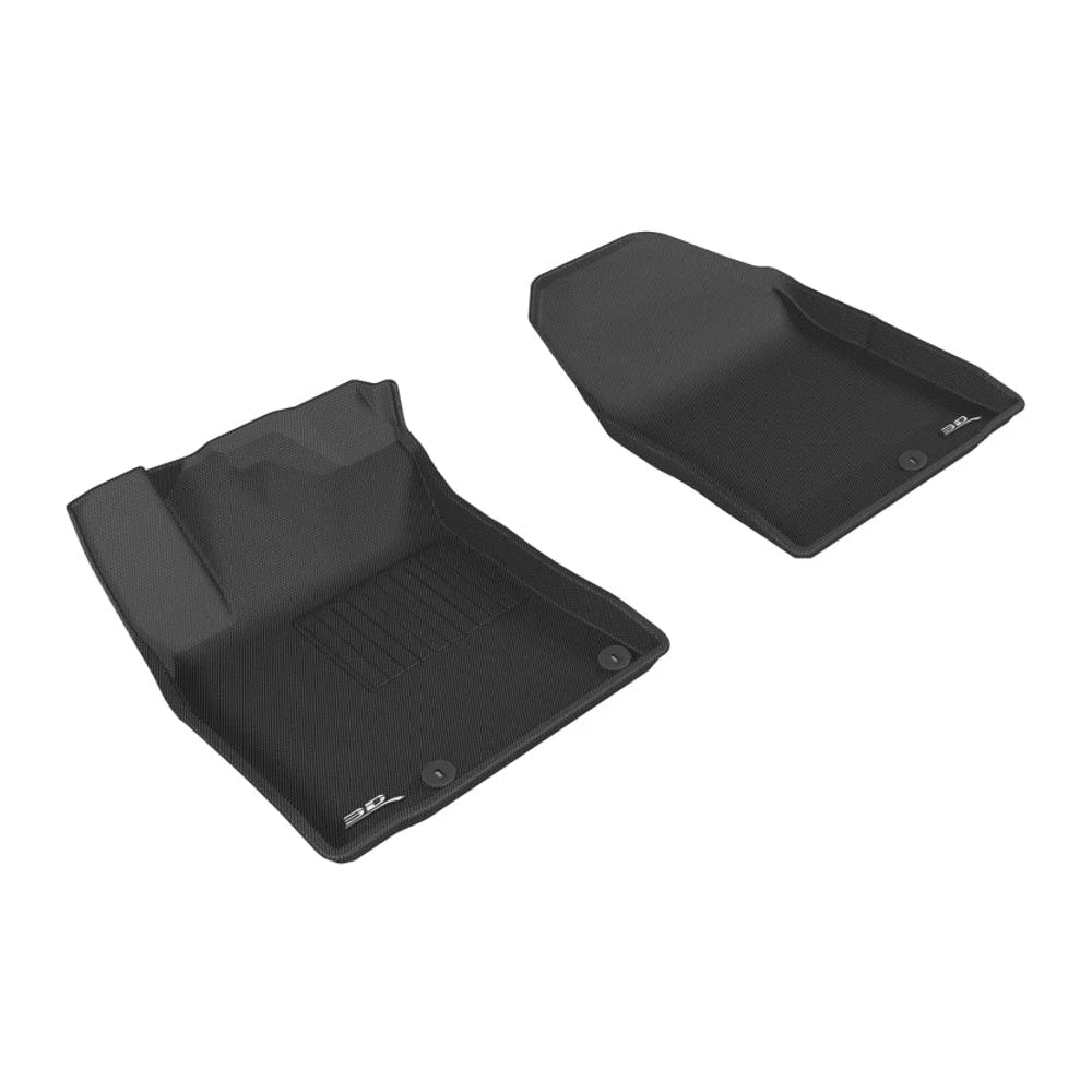 3D MAXpider 2017-2019 Hyundai/Kia Ioniq/Niro Kagu 1st Row Floormat - Black - Black Ops Auto Works