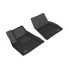 Load image into Gallery viewer, 3D MAXpider 2012-2014 Tesla Model S Kagu 1st Row Floormat - Black - Black Ops Auto Works