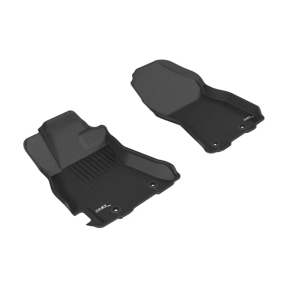 3D MAXpider 2015-2019 Subaru Legacy/Outback Kagu 1st Row Floormat - Black - Black Ops Auto Works
