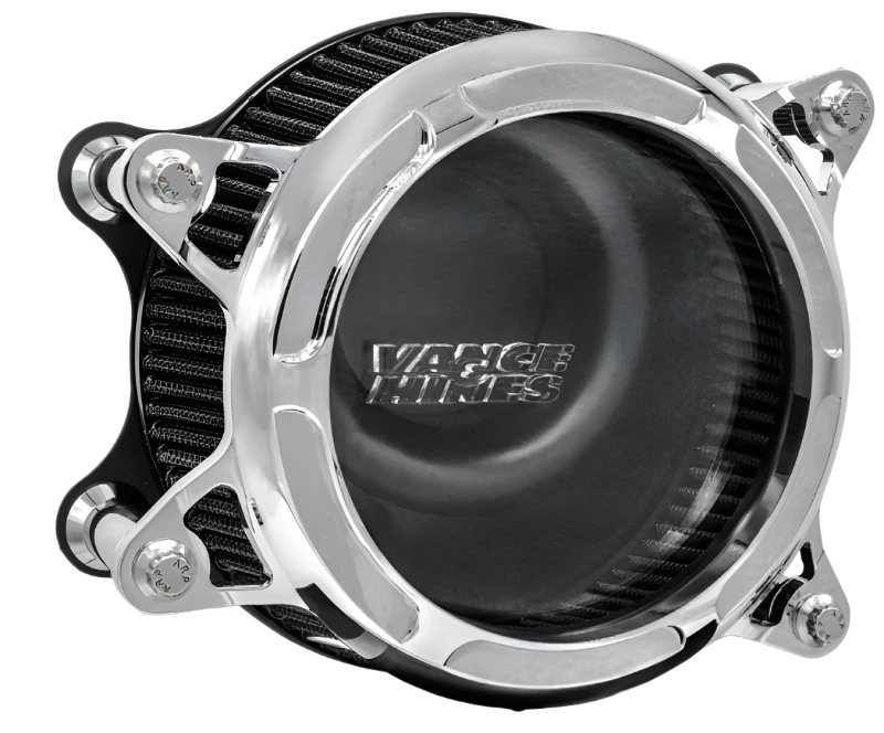 VAH71073-Vance & Hines HD Multi Fit VO2 Insight Intake Kit Chrome-Short Ram Air Intakes-Vance and Hines
