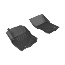 Load image into Gallery viewer, 3D MAXpider 2005-2019 Nissan Frontier Crew/King Cab Kagu 1st Row Floormat - Black - Black Ops Auto Works