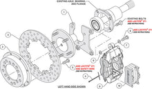 Load image into Gallery viewer, Rear Brake Kit – Part No: 140-2119-BD Forged Dynalite Rear Drag Brake Kit
