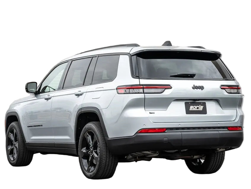 Borla S-Type cat-back exhaust installed on Jeep Grand Cherokee L