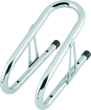 Load image into Gallery viewer, BKM152273-BikeMaster 3-1/2in Wheel Chock Chrome-Wheel Accessories-Bike Master
