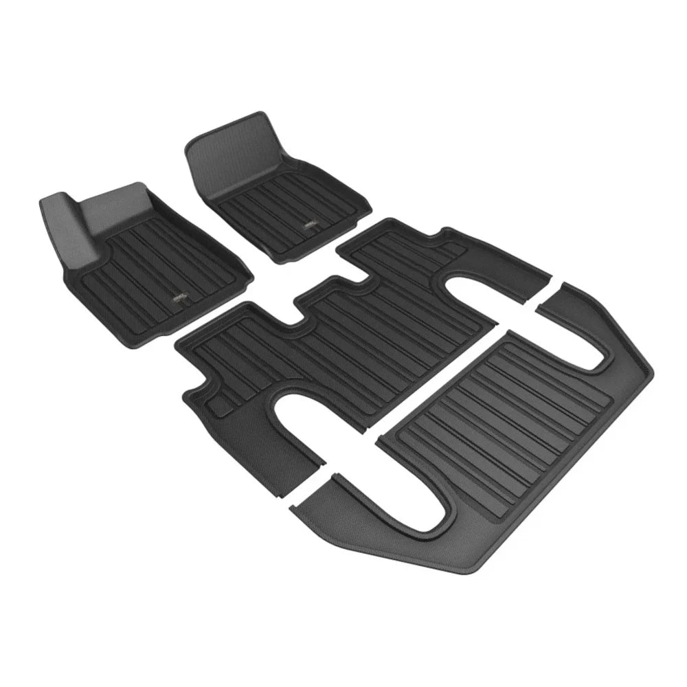 3D MAXpider 22-24 Tesla Model X 6-Seat Elitect Black R1 R2 R3 3D MAXpider ACEE1TL04301809