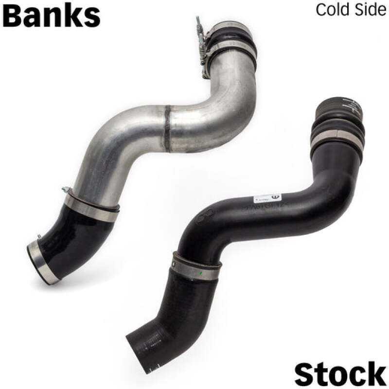 GBE26006-Banks Power 19-21 Ram 2500/3500 6.7L Cummins Boost Tube Upgrade Kit - Red Raw Finish-Intercooler Ducting-Banks Power