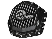 Load image into Gallery viewer, aFe aFe Power Rear Diff Cover Black w/Machined Fins 17 Ford F-350/F-450 6.7L (td) Dana M300-14 (Dually)