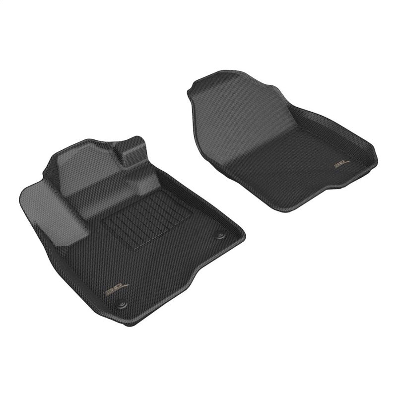 3D MAXpider 2023+ Honda CR-V Kagu 1st Row Floormat - Black-Floor Mats - Rubber-3D MAXpider