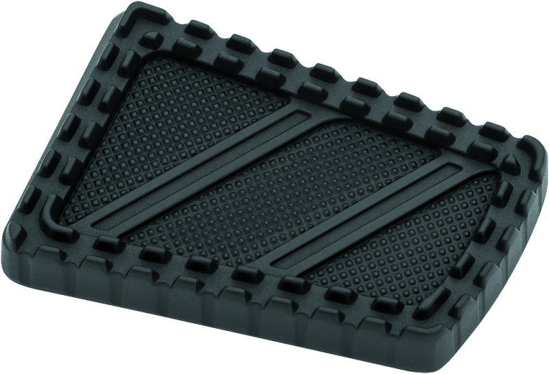 KUR3575-Kuryakyn Riot Brake Pedal Pad FL Models Satin Black-Pedals-Kuryakyn