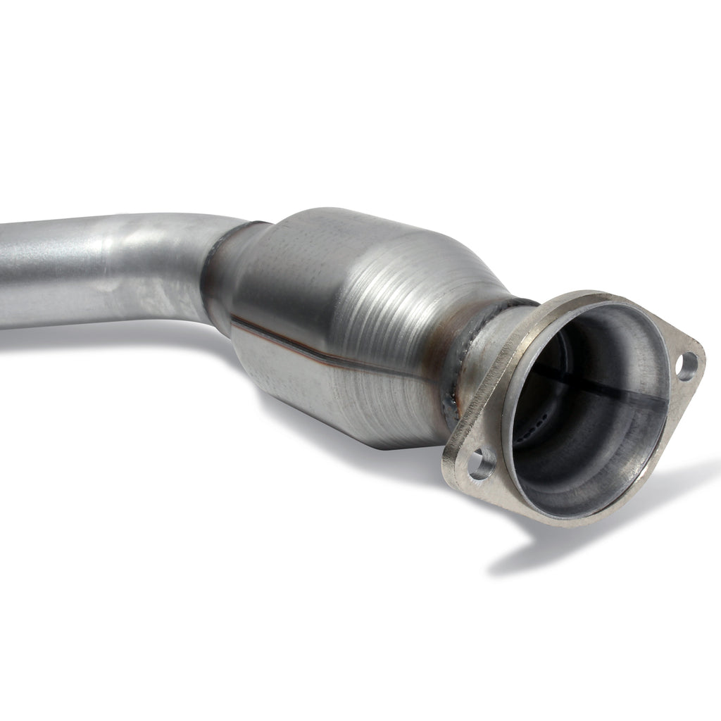 BBK16424-BBK 15-17 Ford Mustang V6 1-3/4 Long Tube Headers w/High Flow Catted H Pipe (Silver Ceramic)-Headers & Manifolds-BBK