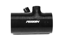 Load image into Gallery viewer, Perrin 2022+ Subaru WRX Black 3in Turbo Inlet Hose w/ Nozzle (Short)-Hoses-Perrin Performance