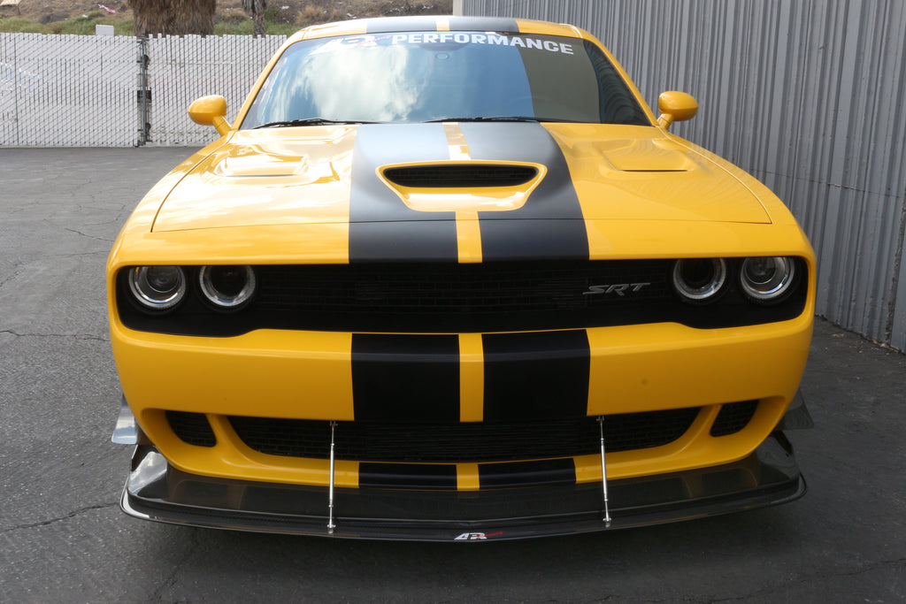 -Dodge Challenger Hellcat Front Wind Splitter 2015-2023 (APR Lip)
