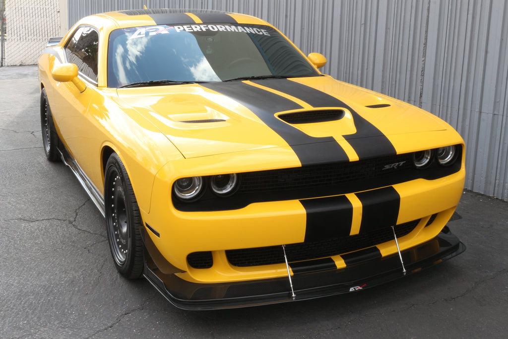 -Dodge Challenger Hellcat Front Wind Splitter 2015-2023 (APR Lip)