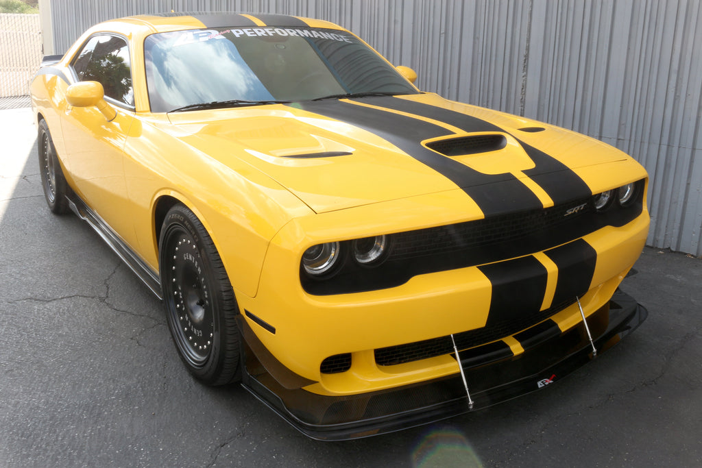 -Dodge Challenger Hellcat Front Wind Splitter 2015-2023 (APR Lip)
