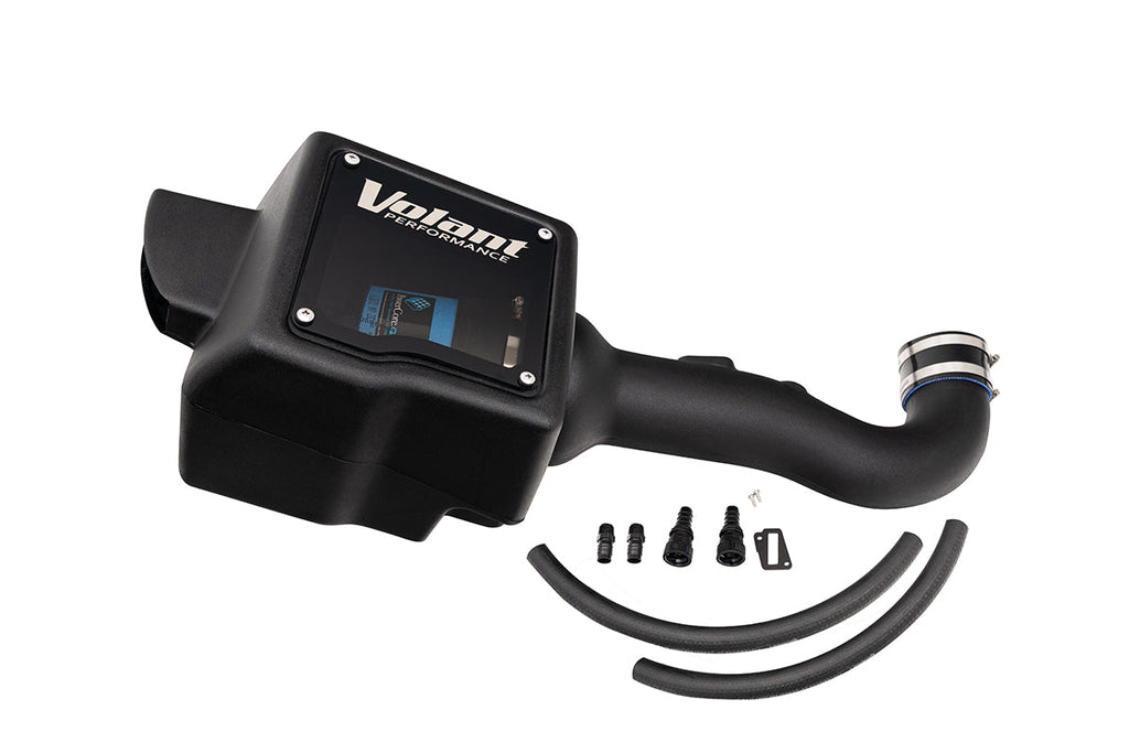VOL155536-1-Volant 14-18 Chevrolet Silverado 1500 5.3L V8 PowerCore Closed Box Air Intake System-Cold Air Intakes-Volant