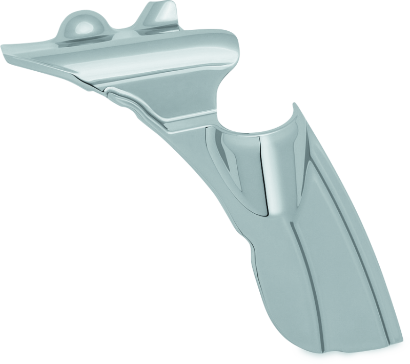 KUR5644-Kuryakyn Rear Oil Panel Accent Chrome Indian-Exterior Trim-Kuryakyn