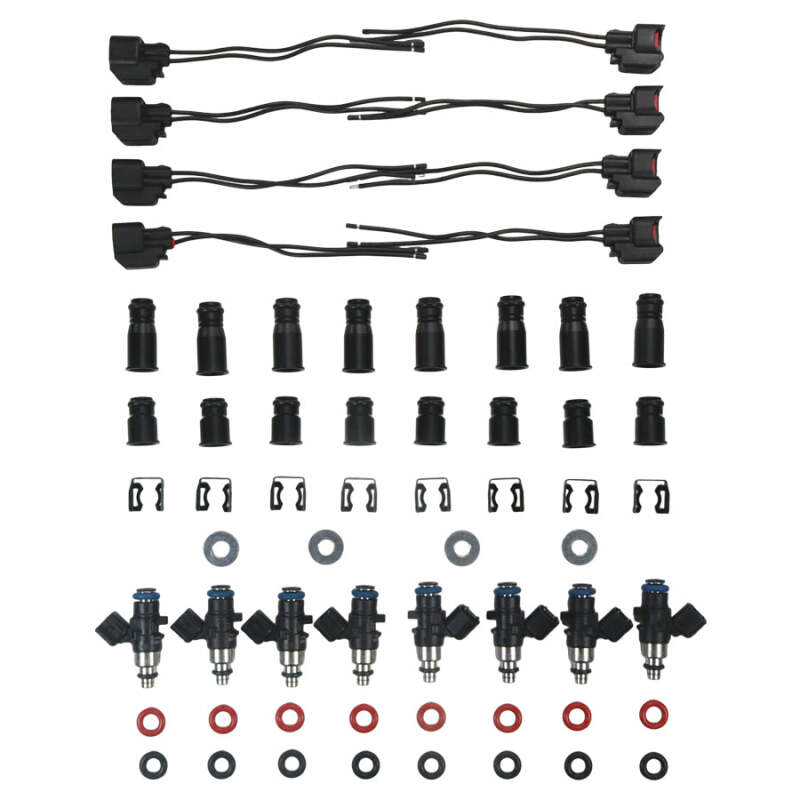 DWK16U-LS-1000-8-DeatschWerks LS 1000cc Injector Kit - Set of 8-Fuel Injector Sets - 8Cyl-DeatschWerks