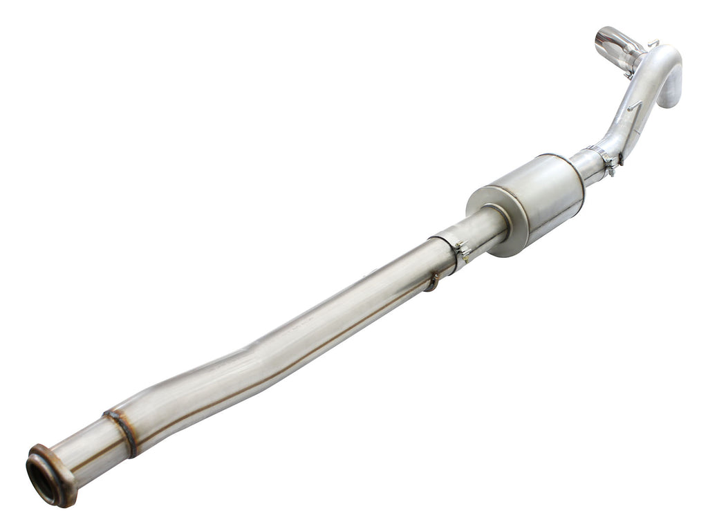aFe aFe Atlas Exhausts 4in Cat-Back Aluminized Steel Exhaust 2015 Ford F-150 V6 3.5L (tt) Polished Tip