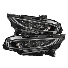 Load image into Gallery viewer, 16-21 Honda Civic NOVA-Series LED Projector Headlights Black
