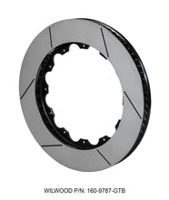 Load image into Gallery viewer, WIL160-9787-GTB-Wilwood Rotor-SV-GT 72 SPC-37 -RH-BLK 14.25 x 1.25 - 12 on 9.19in-Brake Rotors - 2 Piece-Wilwood