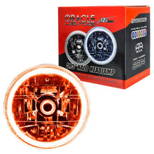 Load image into Gallery viewer, Oracle Pre-Installed Lights 5.75 IN. Sealed Beam - Amber Halo-Headlights-ORACLE Lighting