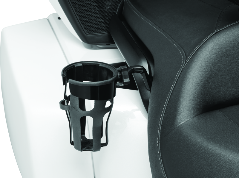 KUR6493-Kuryakyn Reflex Drink Holder-Passenger Mount Black-Cup Holders-Kuryakyn