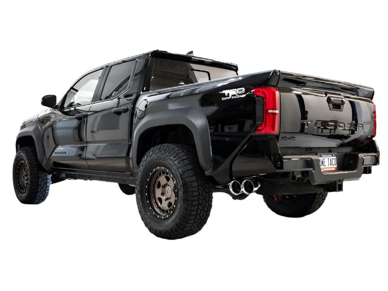 AWE3015-32254-AWE Exhaust for 4th Gen Toyota Tacoma Dual Chrome Silver Tips-Catback-AWE Tuning
