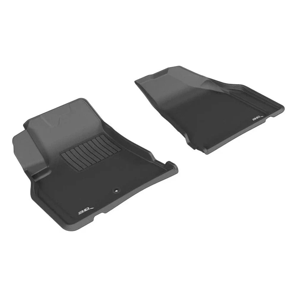 3D MAXpider 2008-2017 Buick/Chevrolet/GMC Enclave/Traverse/Acadia Kagu 1st Row Floormat - Black 3D MAXpider ACEL1BC02211509