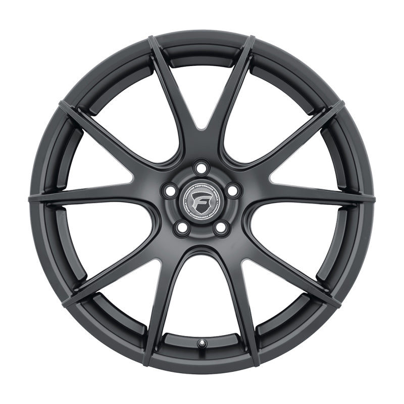 FRGF22299565P29-Forgestar CF5V 19x9.5 / 5x114.3 BP / ET29 / 6.4in BS Satin Black Wheel-Wheels - Cast-Forgestar