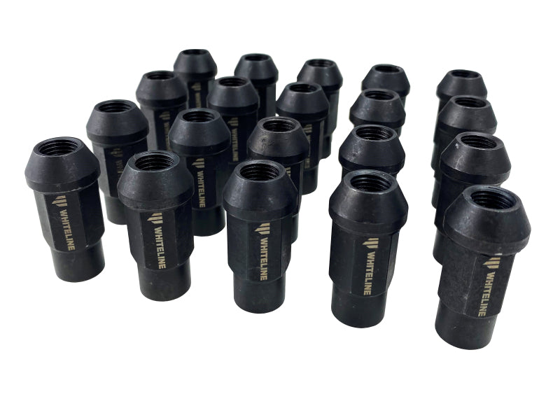 Whiteline-Whiteline M12x1.50 Branded Wheel Nuts - Set of 20