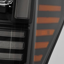 Load image into Gallery viewer, -AlphaRex 17-19 Ford F-250/350/450 SD NOVA-Series LED Proj Headlights Bk w/Actv Light SeqSig &amp; SBDRL-Headlights-AlphaRex