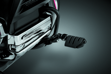 Load image into Gallery viewer, KUR3995-Kuryakyn Ergo II Trident Dually ISO Pegs With Long Arms Gloss Black-Footpegs-Kuryakyn
