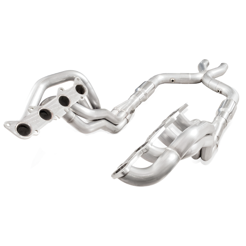 Stainless Power 2011-14 Mustang GT Headers 1-7/8in Primaries High-Flow Cats 3in X-Pipe-Headers & Manifolds-Stainless Works